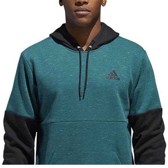 adidas Other - Adidas Men's Post Game Fleece Hoodie Noble Green Small